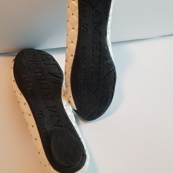 Sam Edelman Black and Cream Flats - Picture 4 of 4